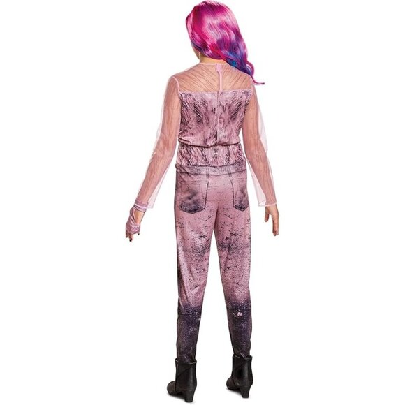Disney Descendants 3 Audrey Girls Costume 10-12 Cape Glove Disguise Halloween - Picture 6 of 6